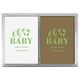 Oh Baby with Baby Feet Double Deck Playing Cards Image 1 of 2