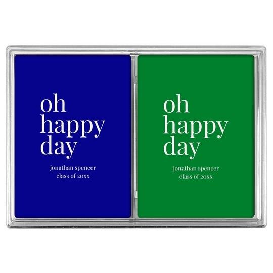 Oh Happy Day Double Deck Playing Cards