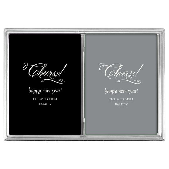 Elegant Cheers Double Deck Playing Cards