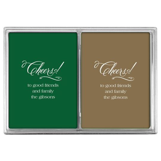 Elegant Cheers Double Deck Playing Cards