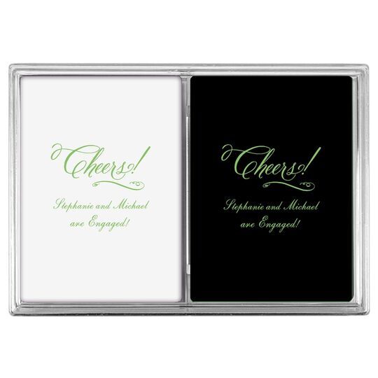 Elegant Cheers Double Deck Playing Cards