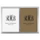 Fancy Script Monogram with Text Double Deck Playing Cards Image 2 of 3