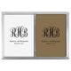 Fancy Script Monogram with Text Double Deck Playing Cards Image 1 of 3