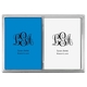 Fancy Script Monogram with Text Double Deck Playing Cards Image 3 of 3