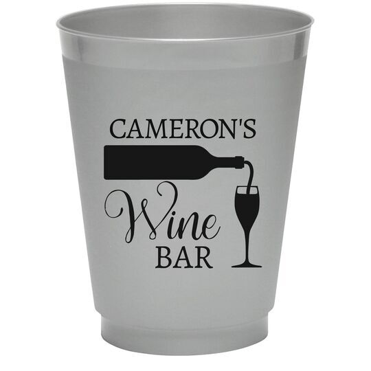 Pouring Wine Glass Colored Shatterproof Cups