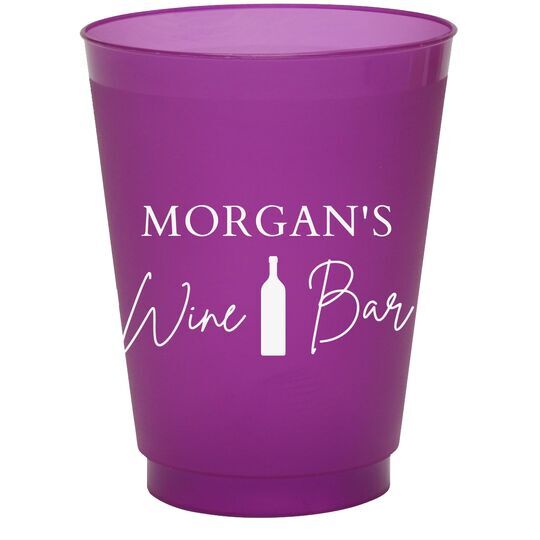 Wine Bar Colored Shatterproof Cups