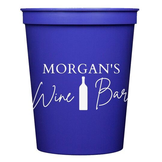 Wine Bar Stadium Cups