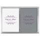 Royal Flourish Framed Names and Text Double Deck Playing Cards Image 4 of 4