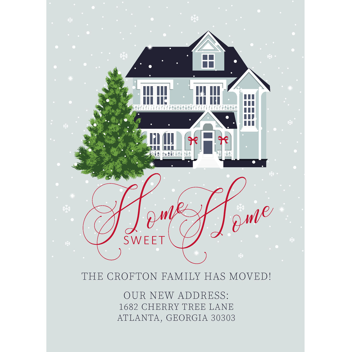 Move Announcements Holiday Cards