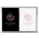 Script Monogram with Small Initials plus Text Double Deck Playing Cards Image 3 of 3