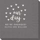 Confetti Hearts Our Day Napkins Image 3 of 3