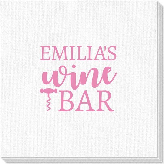 Corkscrew Wine Bar Deville Napkins