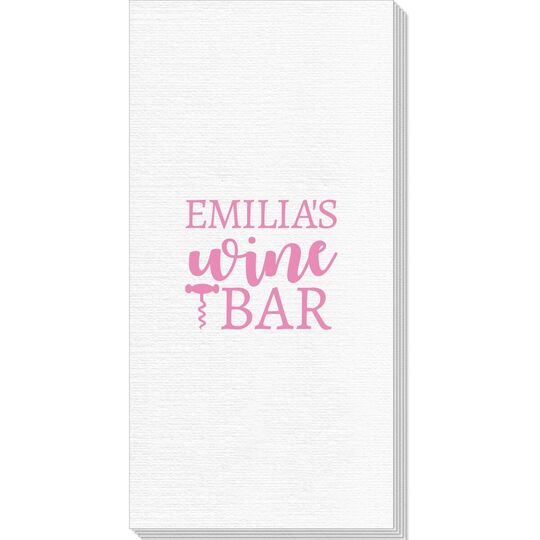 Corkscrew Wine Bar Deville Guest Towels