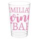 Corkscrew Wine Bar Clear Plastic Cups Image 1 of 2