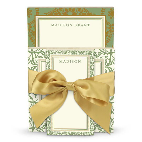Sage Notepad Set