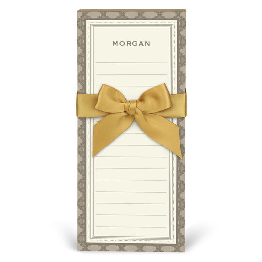 Warm Grey List Notepad Set