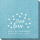 Confetti Hearts True Love Bamboo Luxe Napkins Image 3 of 3