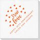 Confetti Hearts True Love Deville Napkins Image 2 of 3