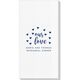 Confetti Hearts Our Love Deville Guest Towels Image 3 of 5