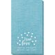 Confetti Hearts True Love Bamboo Luxe Guest Towels Image 3 of 3