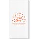 Confetti Hearts True Love Deville Guest Towels Image 2 of 3