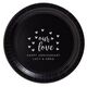 Confetti Hearts Our Love Paper Plates Image 2 of 5