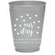 Confetti Hearts Our Day Colored Shatterproof Cups Image 1 of 3