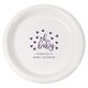 Confetti Hearts Oh Baby Plastic Plates Image 1 of 2