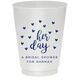 Confetti Hearts Her Day Colored Shatterproof Cups Image 1 of 2