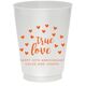 Confetti Hearts True Love Colored Shatterproof Cups Image 2 of 3