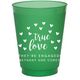 Confetti Hearts True Love Colored Shatterproof Cups Image 3 of 3