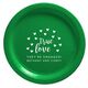Confetti Hearts True Love Paper Plates Image 3 of 3