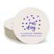 Confetti Hearts Our Day Round Coasters Image 1 of 3