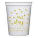 Confetti Hearts Our Day Stadium Cups Image 2 of 3