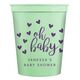 Confetti Hearts Oh Baby Stadium Cups Image 1 of 2