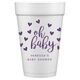 Confetti Hearts Oh Baby Styrofoam Cups Image 1 of 2