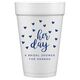 Confetti Hearts Her Day Styrofoam Cups Image 1 of 2