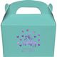 Confetti Hearts Oh Baby Gable Favor Boxes Image 1 of 2