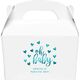 Confetti Hearts Oh Baby Gable Favor Boxes Image 2 of 2