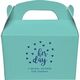 Confetti Hearts Her Day Gable Favor Boxes Image 1 of 2
