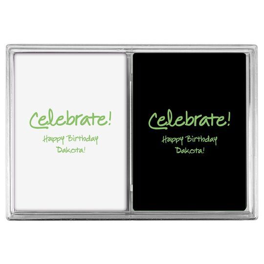 Studio Celebrate Double Deck Playing Cards