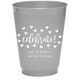 Confetti Hearts Celebrate Colored Shatterproof Cups Image 1 of 12