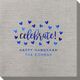 Confetti Hearts Celebrate Bamboo Luxe Napkins Image 3 of 12