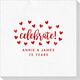 Confetti Hearts Celebrate Deville Napkins Image 7 of 12