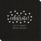 Confetti Hearts Celebrate Linen Like Napkins Image 1 of 12
