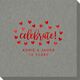 Confetti Hearts Celebrate Linen Like Napkins Image 2 of 12