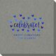 Confetti Hearts Celebrate Linen Like Napkins Image 4 of 12