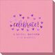 Confetti Hearts Celebrate Linen Like Napkins Image 8 of 12