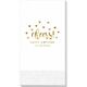 Confetti Hearts Cheers Guest Towels Image 2 of 6