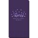 Confetti Hearts Cheers Guest Towels Image 3 of 6